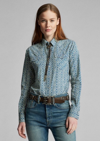 Camisa Ralph Lauren Print Western Mulher 30672-FOMD